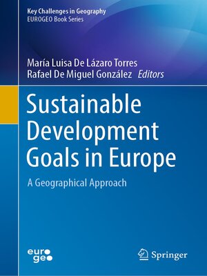 cover image of Sustainable Development Goals in Europe